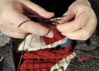 Strickfoto